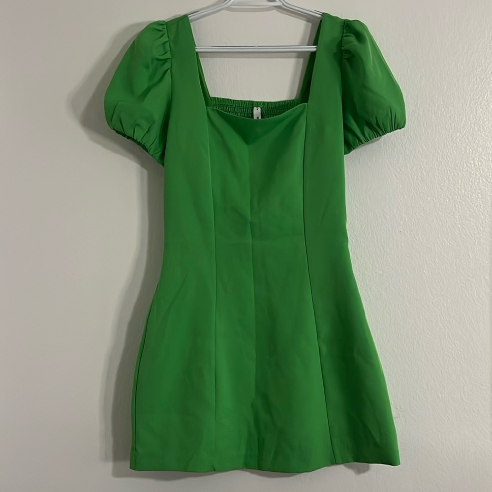 Green dress